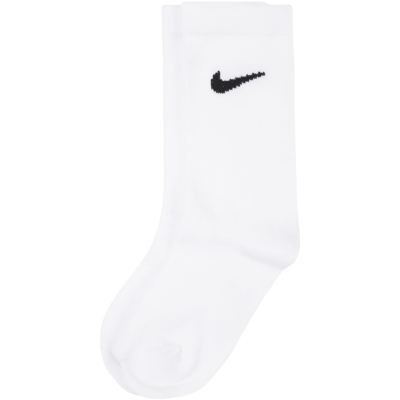 Nike White Set For Kids With Swoossh In White