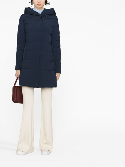 Woolrich Puffy Parka In Blue