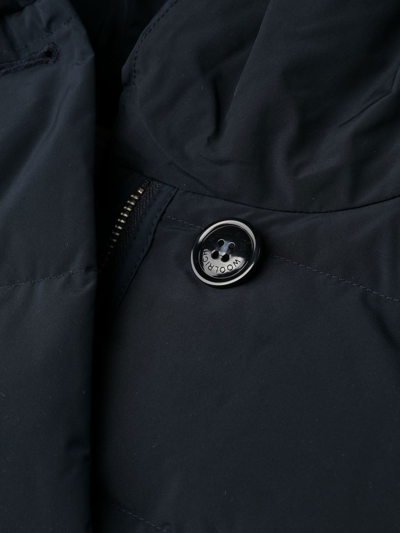 Woolrich Puffy Parka In Blue