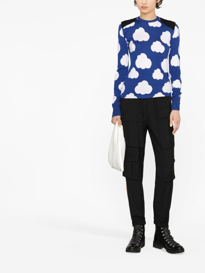 Shop Rossignol X Jcc Poetic Sky Sweater In Blau