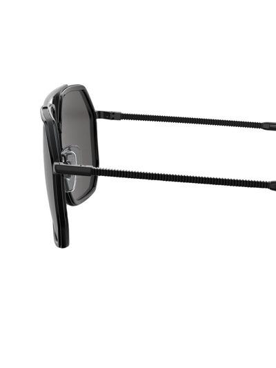 Shop Dolce & Gabbana Aviator-frame Sunglasses In Schwarz