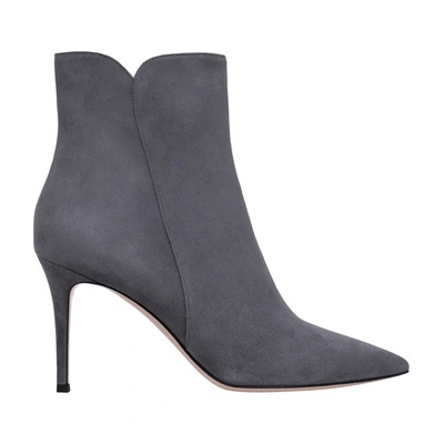 Shop Gianvito Rossi Levy 85 Boots In Lapis