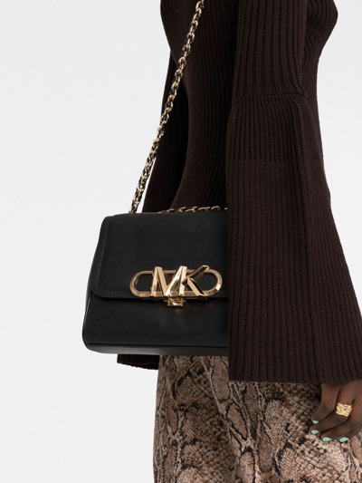 Michael Michael Kors Medium Parker Shoulder Bag In Black