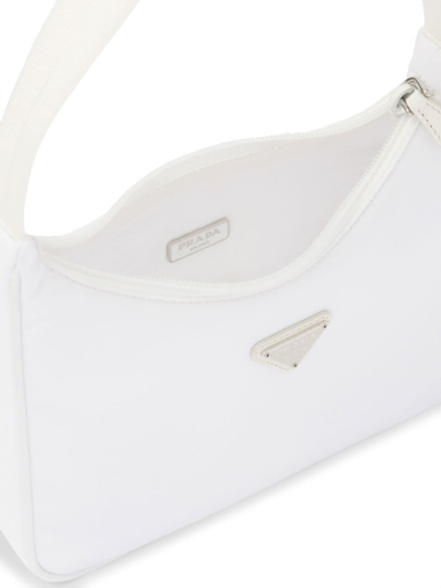 Prada Re-nylon Re-edition 2000 Mini-bag In Weiss