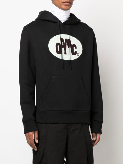 标贴套头式连帽衫