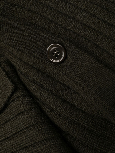Shop Eres Cocon Ribbed-knit Bodysuit In Grün