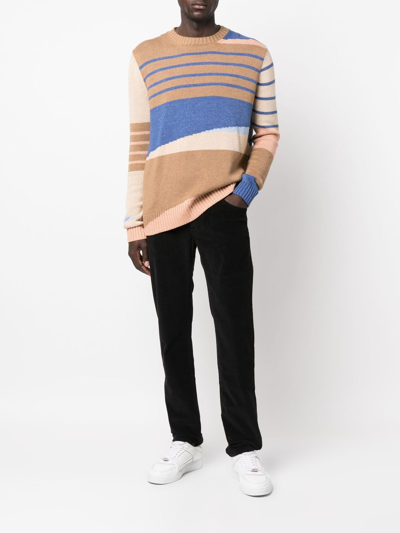 Jacob Cohen Bobby Slim Chino Trousers In Black
