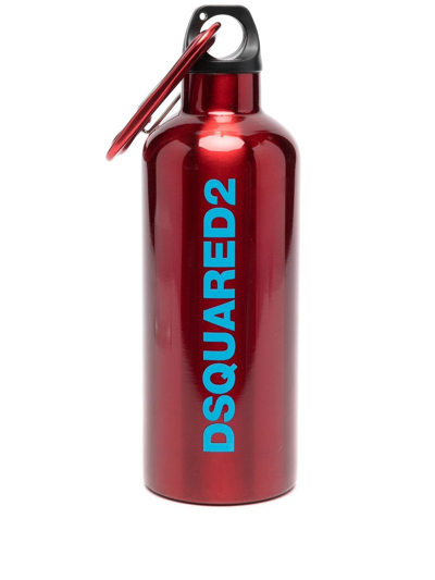 Shop Dsquared2 Logo-print Bottle In Rot