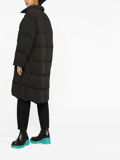 Stand Studio Oversized Padded Parka Coat In Black