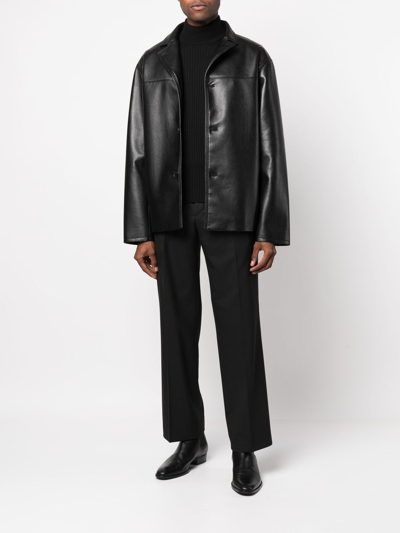 Sunflower Cropped Straight-leg Trousers In Schwarz
