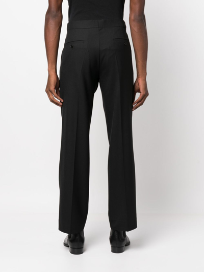 Shop Sunflower Cropped Straight-leg Trousers In Schwarz