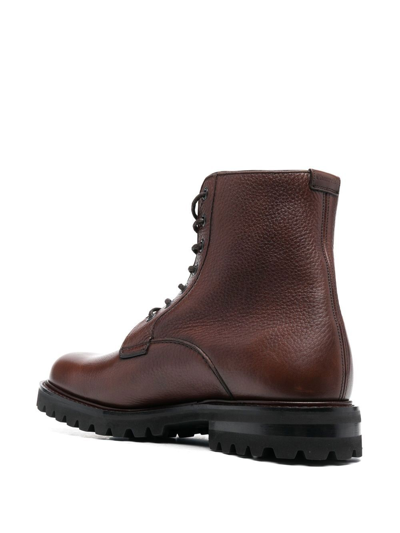 Shop Church's Coalport 2 Leather Ankle Boots In Braun