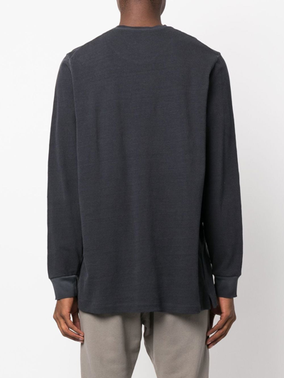 Dsquared2 Logo-print Long-sleeve Sweatshirt In Grau