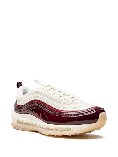 Nike Air Max 97 Sneakers In Burgundy - Burgundy-red In White