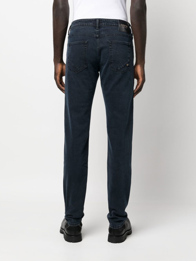 Shop Incotex Slim-fit Denim Jeans In Blau