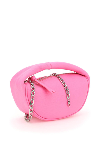 Shop By Far Micro Cush Mini Bag In Hot Pink (fuchsia)