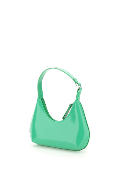 Shop By Far Baby Amber Mini Bag In Super Green (green)