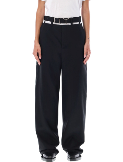 Shop Y/project Y Belt Pant In Black