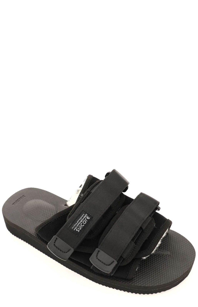 Shop Suicoke Moto Mab Sandals In Nero
