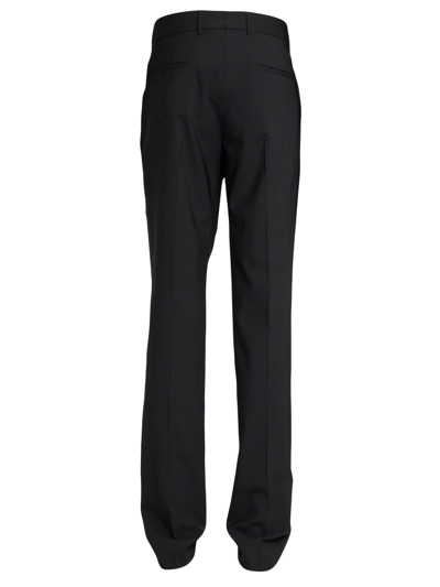 Shop Alyx Black Wool-blend Trousers In Nero