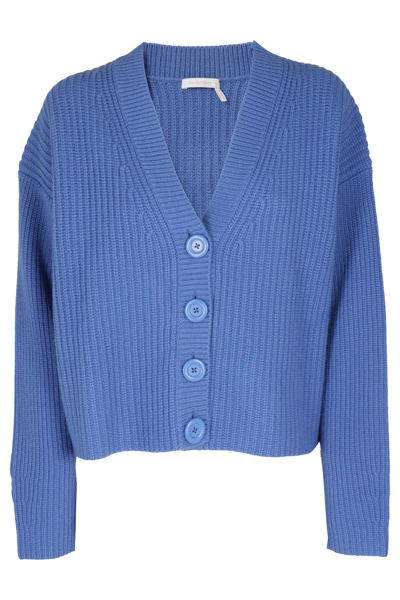 Shop See By Chloé Cardigan In Night Cobalt