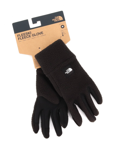 The North Face Fleece Touchscreen Gloves In Black | ModeSens