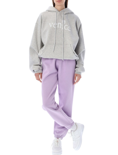 Shop Erl Classic Sweatpants In Purple