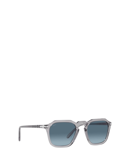 Shop Persol Po3292s Transparent Grey Sunglasses