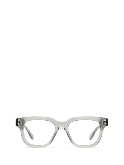 Shop Gucci Gg1219o Grey Glasses