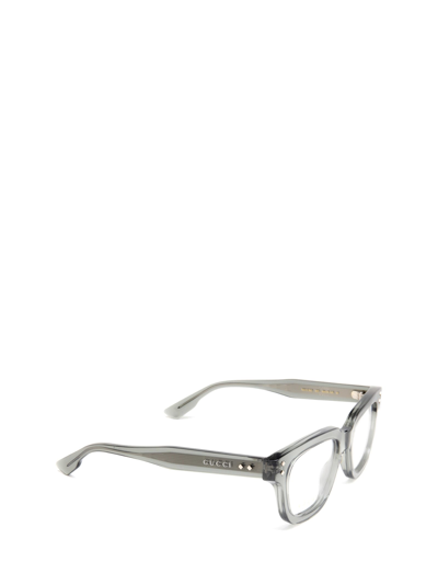 Shop Gucci Gg1219o Grey Glasses