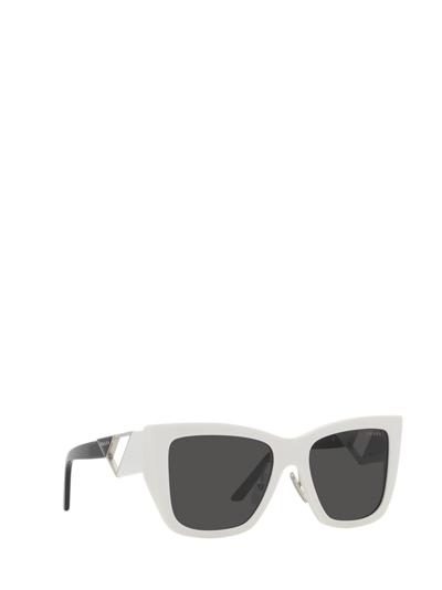 Shop Prada Pr 21ys Talc Sunglasses