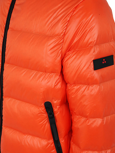Shop Peuterey Honova Padded Jacket In Orange