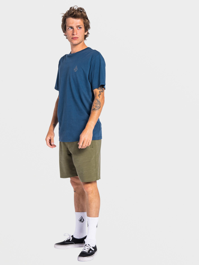 Shop Volcom Packasack Lite Shorts - Military In Green