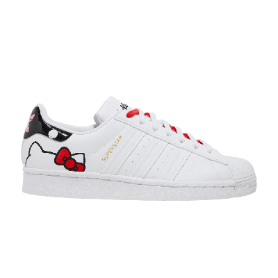 Pre-owned Adidas Originals Hello Kitty X Wmns Superstar 'white Bliss Pink'