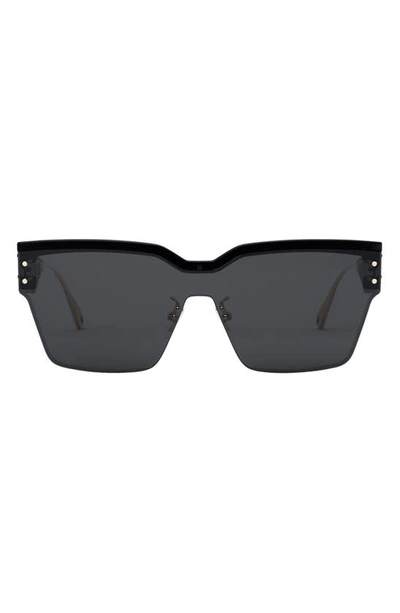 Shop Dior 'club M4u 00mm Shield Sunglasses In Grey / Smoke
