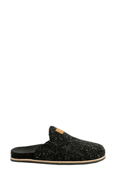 Revitalign Alder Faux Shearling Orthotic Slipper In Black