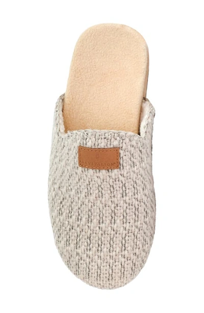 Revitalign Alder Faux Shearling Orthotic Slipper In Oatmeal