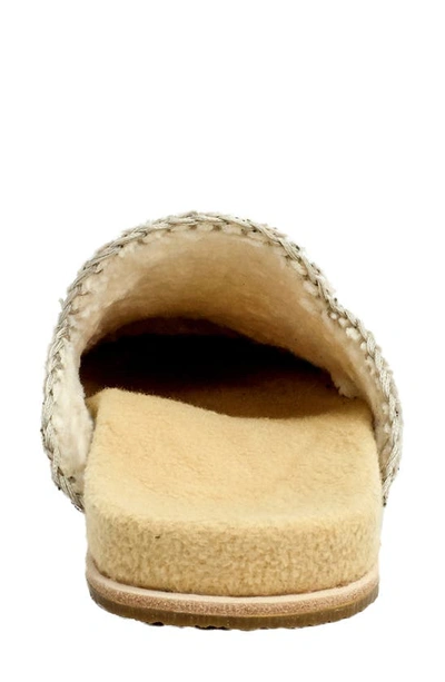 Revitalign Alder Faux Shearling Orthotic Slipper In Oatmeal