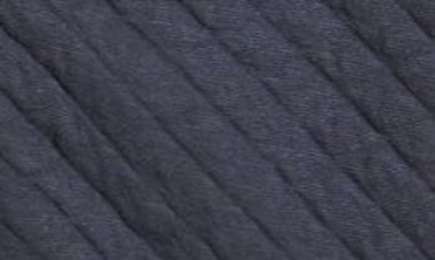 Shop Faherty Epic Cotton Blend Quilted Shirt Jacket In Navy Melange