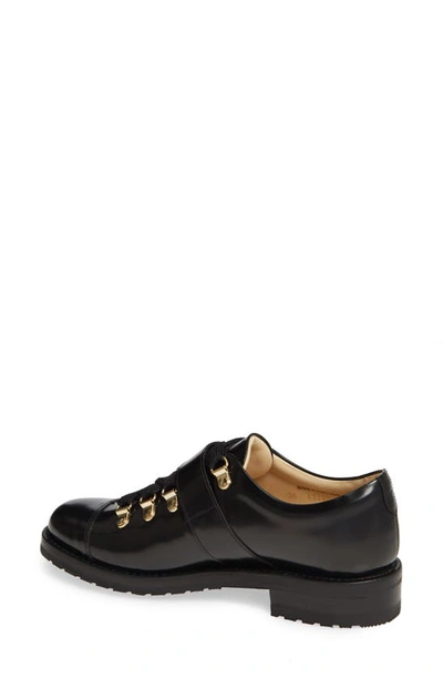 The Office Of Angela Scott Mr. Logan Leather Oxfords In Black