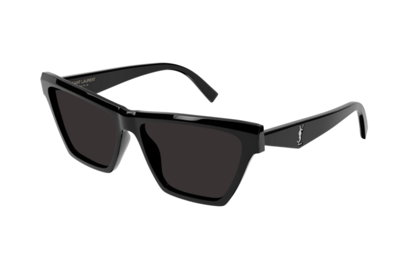 Shop Saint Laurent Black Cat Eye Ladies Sunglasses Sl M103 002 58