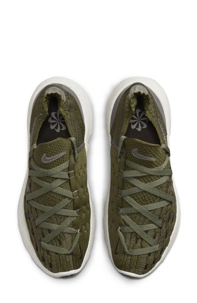 Shop Nike Space Hippie 04 Sneaker In Rough Green/ Pewter/ Iron Grey