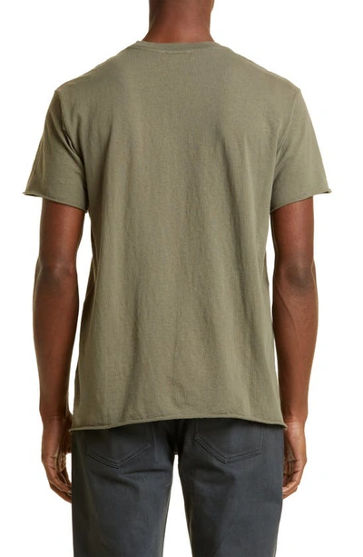 Shop John Elliott Anti Expo Crewneck T-shirt In Olive