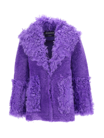 Shop Jacquemus Jackets In Purple
