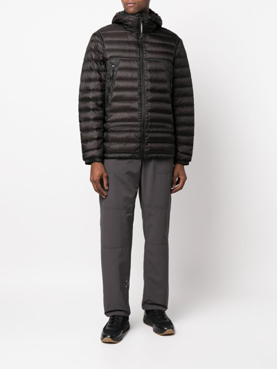C.p. Company Dd Shell Goggle Down-filled Jacket In Schwarz