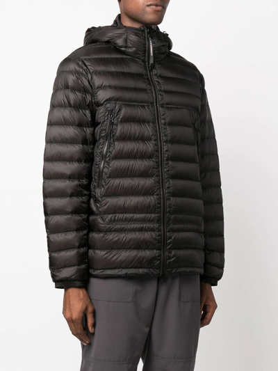 C.p. Company Dd Shell Goggle Down-filled Jacket In Schwarz