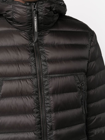 C.p. Company Dd Shell Goggle Down-filled Jacket In Schwarz