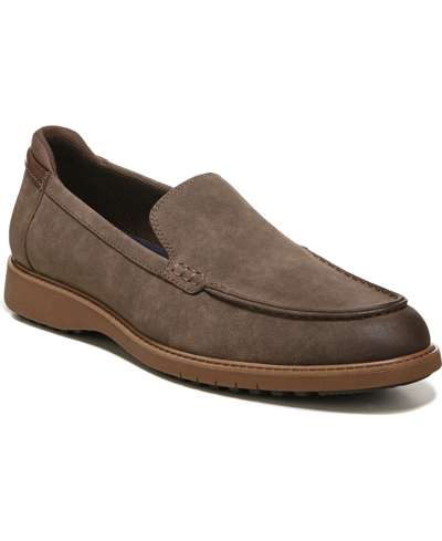 Shop Dr. Scholl's Men's Sync Up Moc Slip-ons Loafer In Chestnut Brown Synthetic