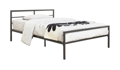 Shop Coaster Home Furnishings Shiloh Full Metal Bed In Gunmetal