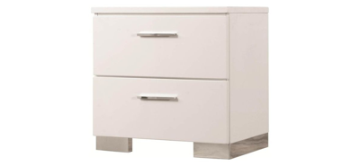 Shop Coaster Home Furnishings Stapleton Contemporary Two-drawer Nightstand In White